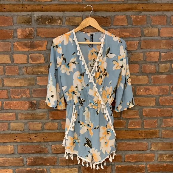 Design Lab Lord & Taylor Other - Floral romper